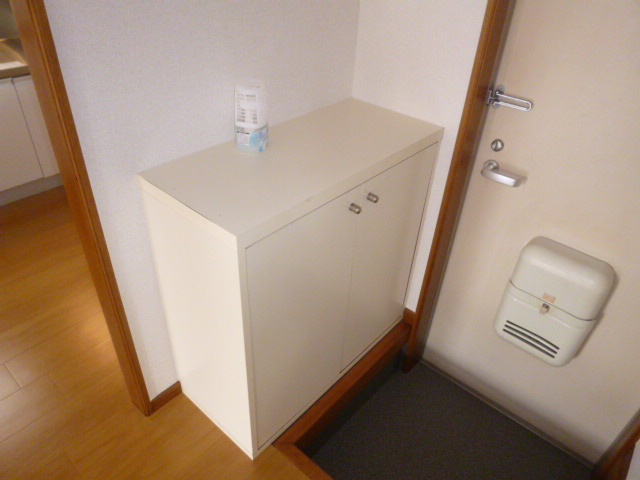 ニューシティ柳田Ａの玄関|シューズボックス