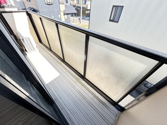 キャッスルハイツのバルコニー|206号室参照