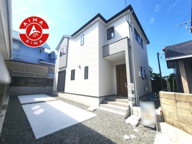 福岡市東区香住ヶ丘5丁目第3-1棟(1号棟)の外観|デザイン性のある外観です。