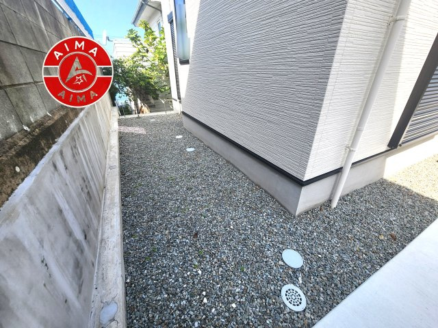 福岡市東区香住ヶ丘5丁目第3-1棟(1号棟)の外観|お庭で自由な時間を過ごせます。