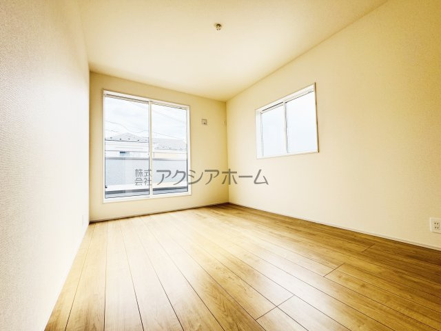 所沢市東狭山ヶ丘3丁目・全7棟　新築一戸建　7号棟の子供部屋|2階　洋室　6.0帖（南側）