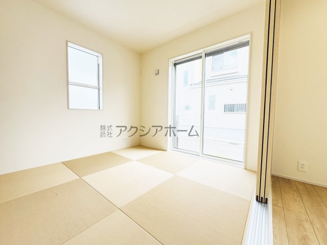 所沢市東狭山ヶ丘3丁目・全7棟　新築一戸建　7号棟の洋室|1階　洋室仕様縁なしタタミ　4.5帖