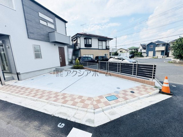 所沢市東狭山ヶ丘3丁目・全7棟　新築一戸建　7号棟の駐車場|カースペース並列2台分（車種制限あり）