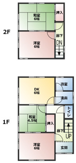 【間取り】 | 吉田貸家