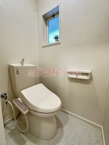 グレースコーポ合川 A棟のトイレ|清潔感のあるトイレです