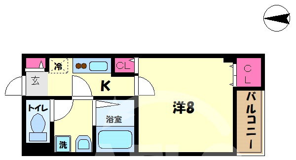 クイーンライフ東今里の間取り|クイーンライフ東今里　間取り