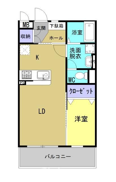 コート・アベニューの間取り