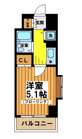 【間取り】 | フェニックス笹塚壱番館
