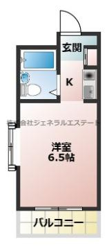 ジョイフル寝屋川の間取り