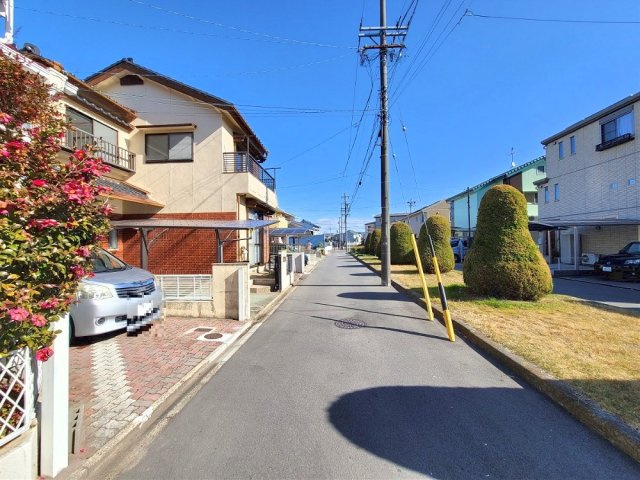 中川区野田３丁目の前面道路含む現地写真