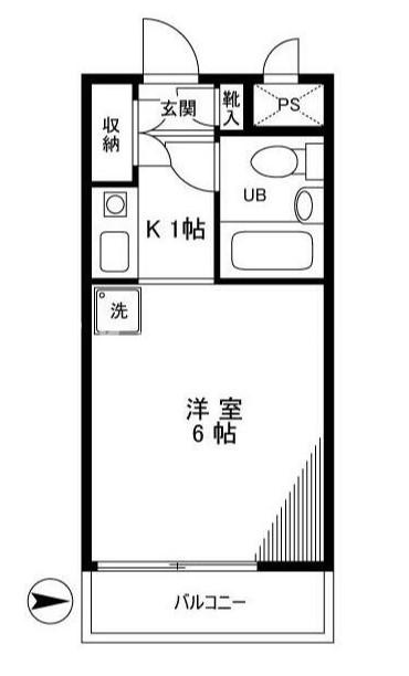 マリオン川口の間取り