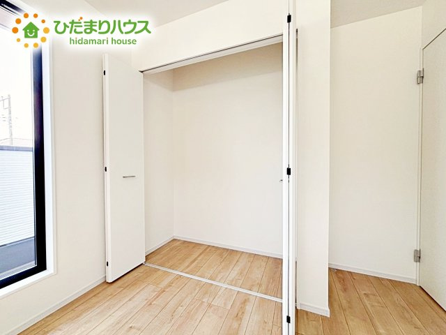 【収納】 | ひたちなか市津田東1期　新築戸建　1号棟 | クローゼットには、衣類や日用品などを整理整頓して収納できますね！