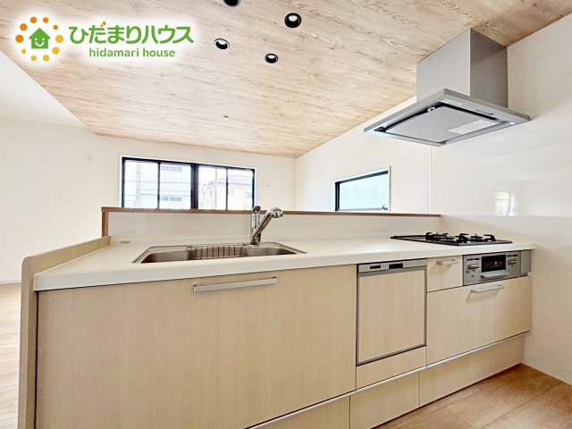【キッチン】 | ひたちなか市津田東1期　新築戸建　1号棟 | 家事動線が良い間取りです！