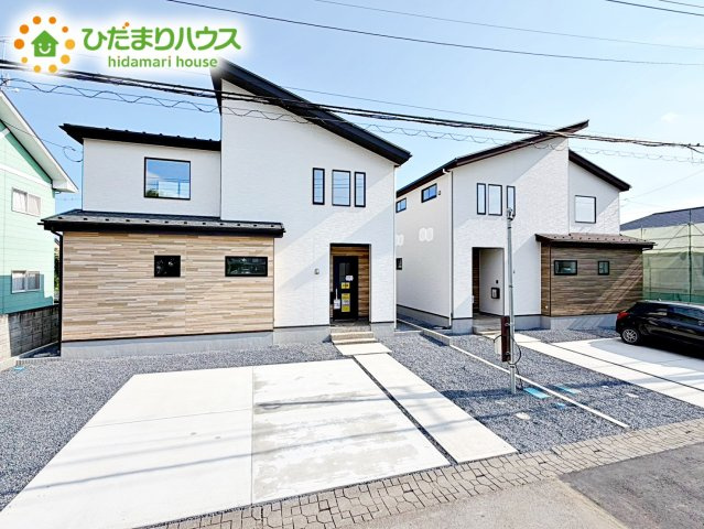 【外観】 | ひたちなか市津田東1期　新築戸建　2号棟 | ご内覧の際は、同仕様設備のモデルハウスのご案内も可能です♪
