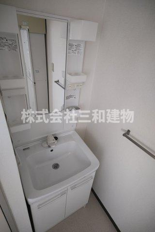 ハイム川口の洗面所
