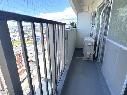 サンピア久米田のバルコニー|眺望・通風・採光ともに良好です