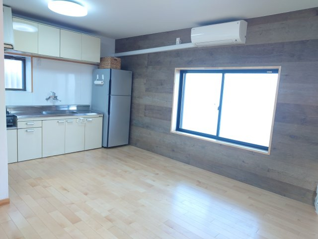 山武市井之内　中古戸建のキッチン|令和3年内外装リフォーム済みセカンドハウスで利用 外シャワー・ロフト付き 海まで徒歩約6分
