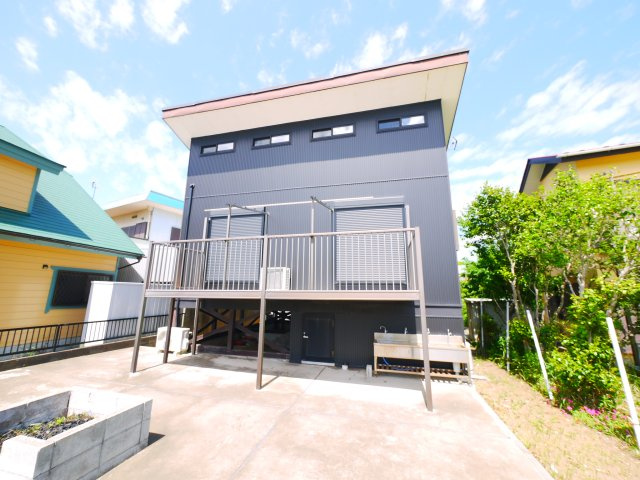 山武市井之内　中古戸建の外観|令和3年内外装リフォーム済みセカンドハウスで利用 外シャワー・ロフト付き 海まで徒歩約6分