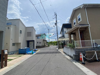 【前面道路含む現地写真】 | 下阪本2丁目ニュータウン6-1号地