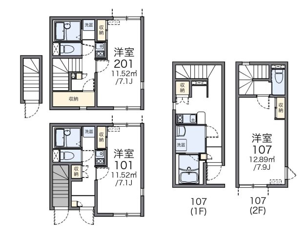 レオネクストシャインの間取り