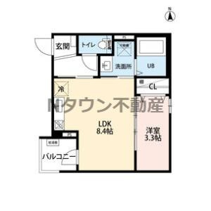 【間取り】 | CRASTINE大杉 | 間取りです。