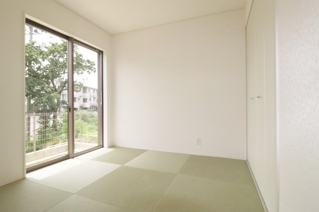 郡山市菜根３丁目　　　１号棟　　　桜小学校、郡山第３中学区の和室