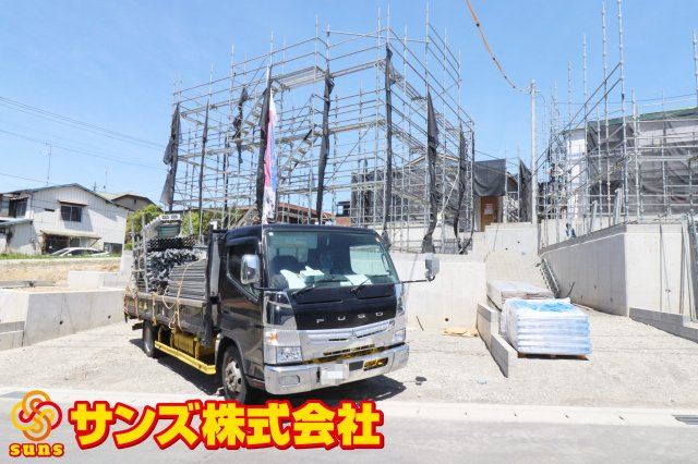 郡山市菜根３丁目　　　１号棟　　　桜小学校、郡山第３中学区の外観|南東側から見た外観