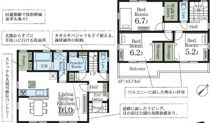 伊奈町栄３丁目　新築戸建ての画像
