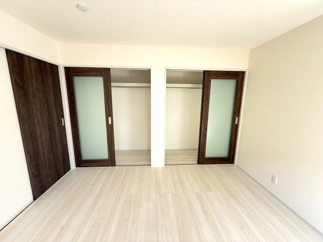 第3榛東村広馬場　新築戸建　1号棟（平屋）の収納|洋室1収納です