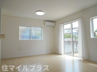 【居間・リビング】 | 二本松市油井新築一戸建て3棟 | ゆったりとした居間です