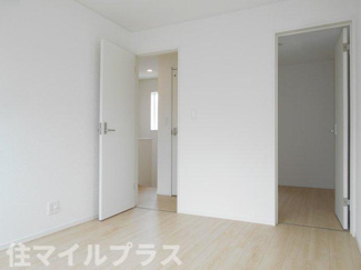 【洋室】 | 二本松市油井新築一戸建て3棟 | 個人の部屋や寝室として使える洋室です