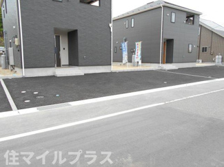 【駐車場】 | 二本松市油井新築一戸建て3棟 | 駐車場の用意があります