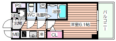 【間取り】 | エスリード大阪リエート