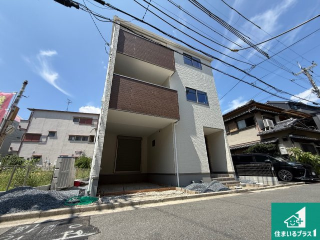 藤井寺市野中　第1期　新築一戸建ての外観|現在建築中！落ち着いた街並みで新生活を始めることが出来そう！周辺の物件も併せてご紹介させて頂きます！