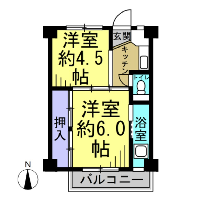ビレッジハウス長草5号棟