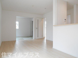 【居間・リビング】 | 二本松市油井新築一戸建て3棟 | 使いやすいリビングです