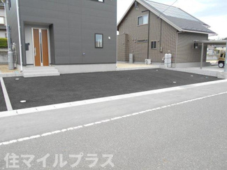 【駐車場】 | 二本松市油井新築一戸建て3棟 | 駐車スペースもあります