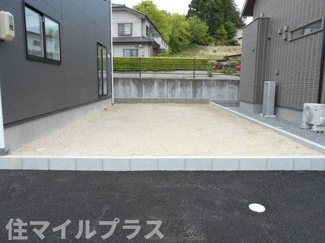 【庭】 | 二本松市油井新築一戸建て3棟 | お庭です
