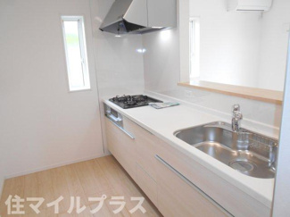 【キッチン】 | 二本松市油井新築一戸建て3棟 | キッチンでお料理をお楽しみください