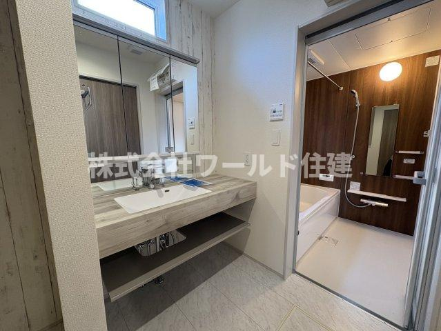 狭山市富士見1丁目の独立洗面台