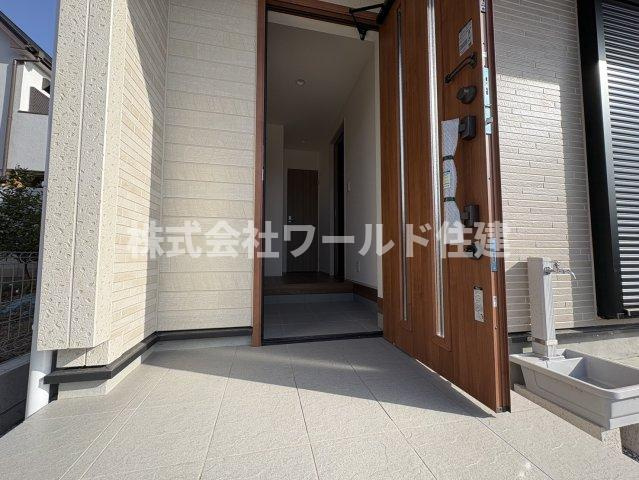 狭山市富士見1丁目の玄関