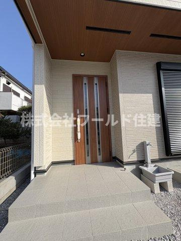 狭山市富士見1丁目の玄関