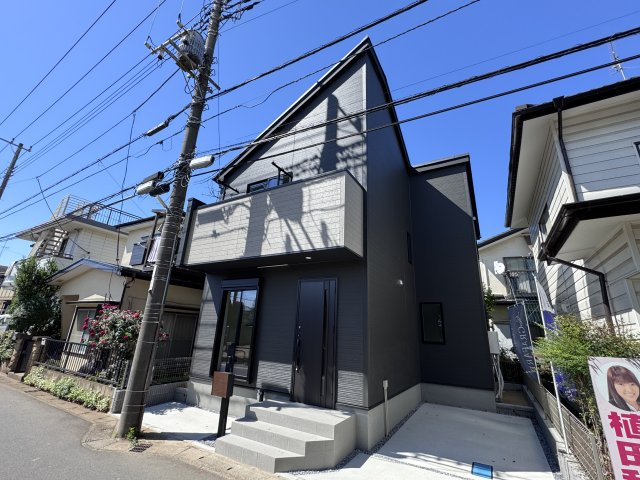 流山市美原３丁目新築戸建（美原５期）の外観|完成済み内覧可能です！