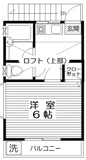 板橋区赤塚６丁目のアパートの画像