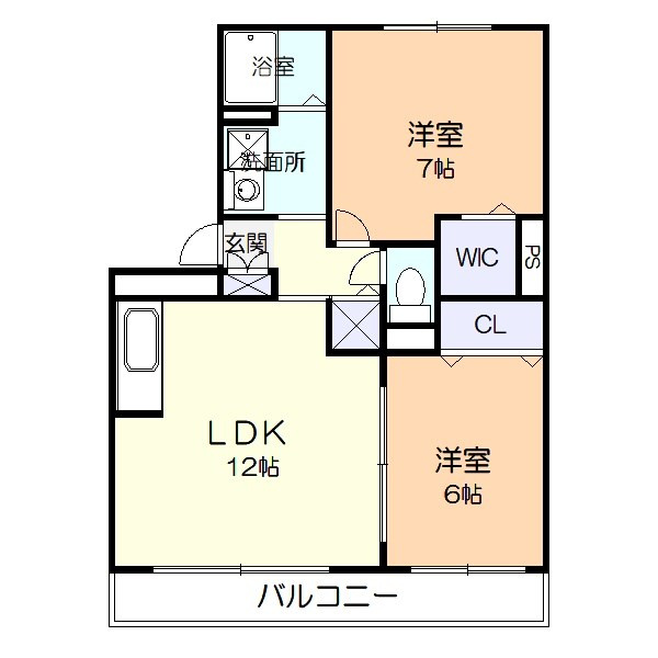 グランドパレスの間取り