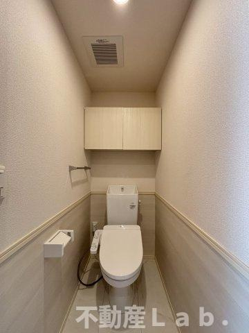 エスポワール松橋Ⅱのトイレ|※同一建物１階のお写真です。