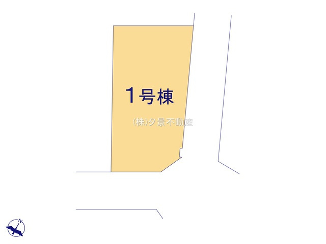 《仲介手数料無料》北区別所町1000-69新築一戸建ての区画図