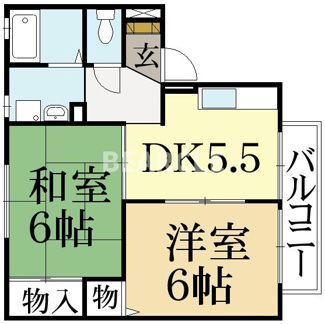 【間取り】 | セジュール沙彌