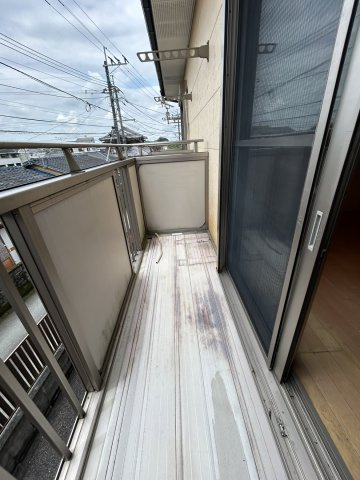 ブルウジュⅡのバルコニー