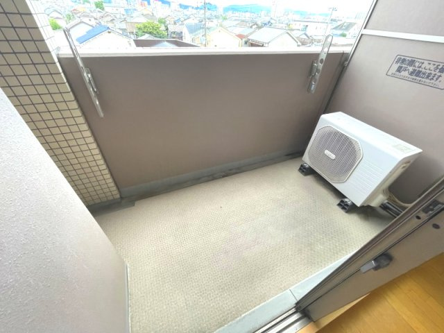 ベルドミール末広五番館のバルコニー